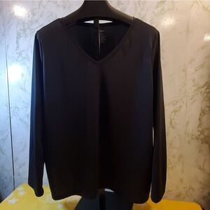 KANU Black Poly Top